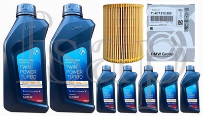 Genuine BMW Engine oil change kit 2001-2006 BMW 325i 2.5L Twin Power Turbo 0w30