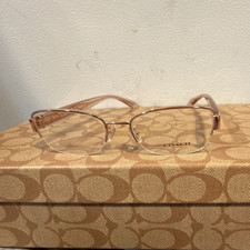 Coach HC5168 Women's Rose Gold Metal Full Rim Eyeglasses Frames Solid 53-18-135