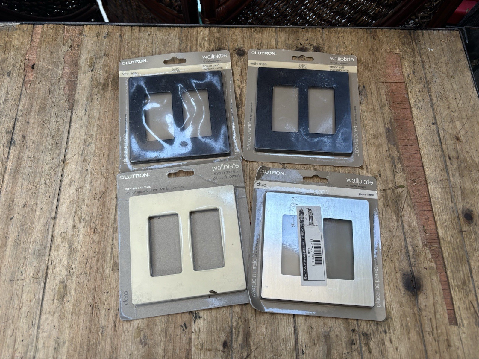 (ivory) Blk Stainless Steel Mix 4 Bundle