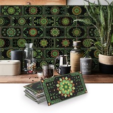 16Pcs Tile Decals - Peel and Stick Kitchen Backsplash - Decorative Wall Tiles...