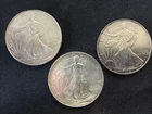 1994, 1995, & 1996 $1 American Silver Eagles
