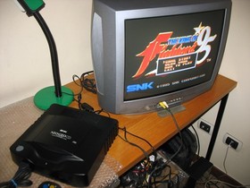 SNK NEO GEO CD TOP LOADING CONSOLE IMPORT JAP