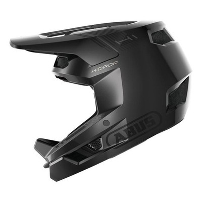 ABUS HiDrop Full Face Helmet L 59 - 60cm - Shiny Black - Large 99791