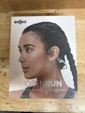 Shokz - OpenRun Bone Conduction Open-Ear Endurance Headphones - Gray - NEW
