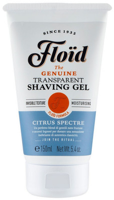 FLOID THE GENUINE CLEAR SHAVING GEL CITRUS SPECTRUM 150ML SHAVING GEL