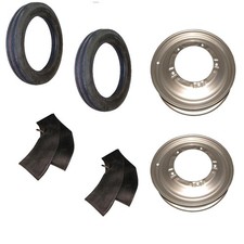 Front Rim & Tire Set Fits Ford 9n 2n Tractor With 4