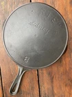 Sidney Script Logo #8 Cast Iron Skillet w/ Erie Ghost Marks