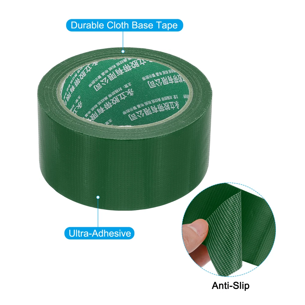 Pickleball Ball Court Marking Tape 66ft, 2Pcs Marking Edge Guard Tape, Green