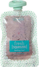 Reusable Squeeze Pouches for Homemade Baby Food, 3.5 Oz, Pack of 25 - BPA, PVC,