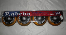 4 Labeda Hi-Lo Gripper Inline Street Hockey Wheels 82A 80MM Hard