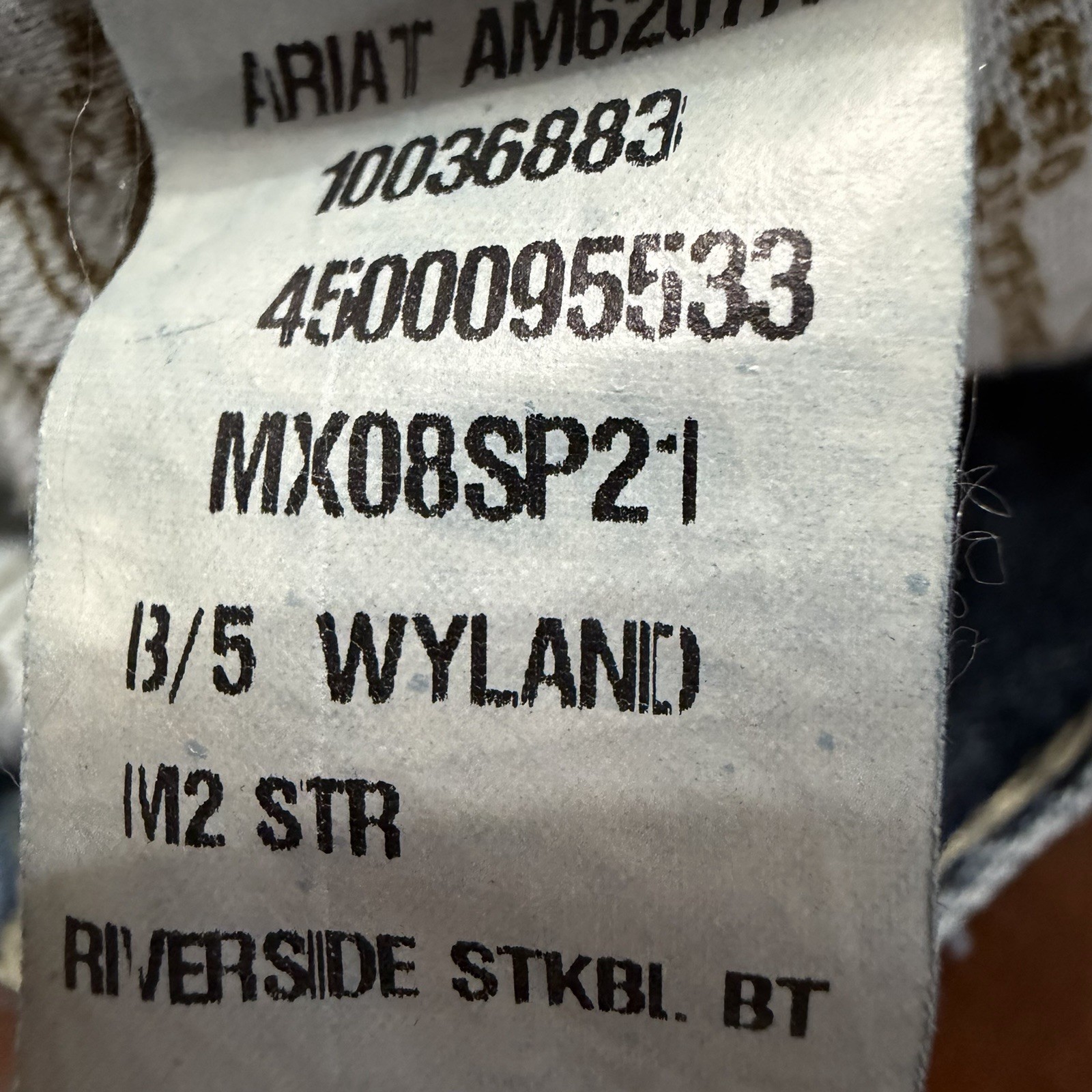 Ariat M2 Men Relaxed Stackable Riverside  Boot 32… - image 10