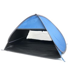 Small Pop Up Beach Tent with Meshed Window, Portable Head Tent Beach Pet Shad...