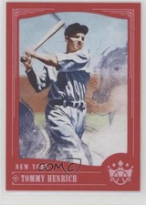 2018 Panini Diamond Kings Red Frame Tommy Henrich #22 fm0