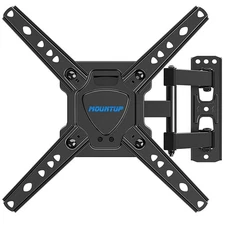 Full Motion TV Wall Mount for 26-50" TVs Max VESA 300x300mm 53 LBS
