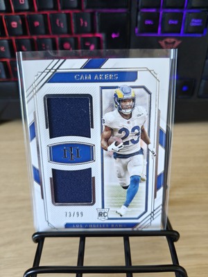 Cam Akers - National Treasures Rookie Dual Patch #73/99 LA Rams