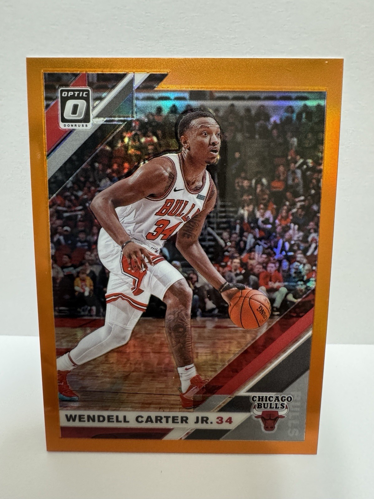 WENDELL CARTER JR. 2019-20 Panini Donruss Optic #94 Orange Prizm /199
