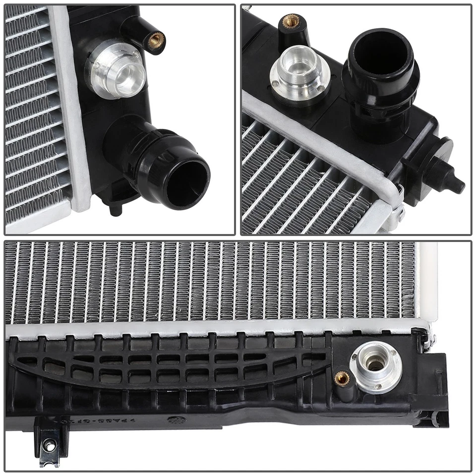 Radiador para Audi A4 A6 RS4 S4 1996-2002 2,7 L 2,8 L estilo OE núcleo de aluminio 2648 Foto 3 de 4