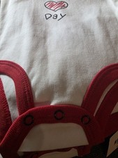NWT My First Valentine's Day snap Carter's bodysuit 3-6 months 