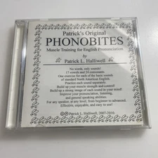 Phonobites CD 💿 Rare Muscle Training for English Pronunciation h2996