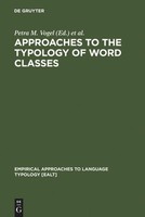 Approaches To The Typology Of Word Classes Bernard Comrie