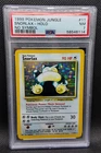 Snorlax Holo 1999 Pokemon JUNGLE NO SYMBOL #11 PSA 7