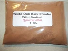 1 oz. White Oak Bark Powder Wild Crafted (Quercus alba)