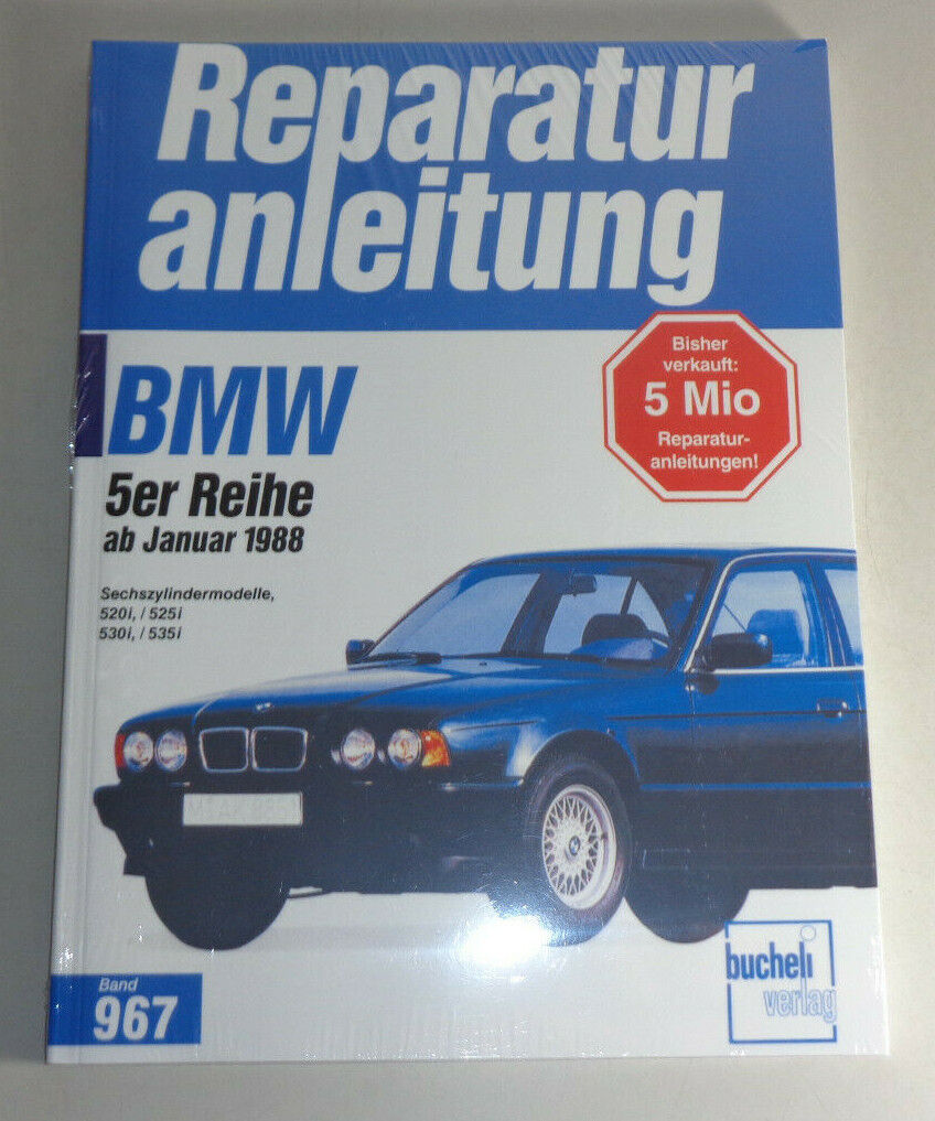 Thumbnail - Reparaturanleitung Bmw 5er E34 520i 525i 530i 535i, Ab Baujahr 1988