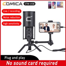 Comica STM-USB Voice Recorder Condenser Microphone USB for Computer Phone iPad