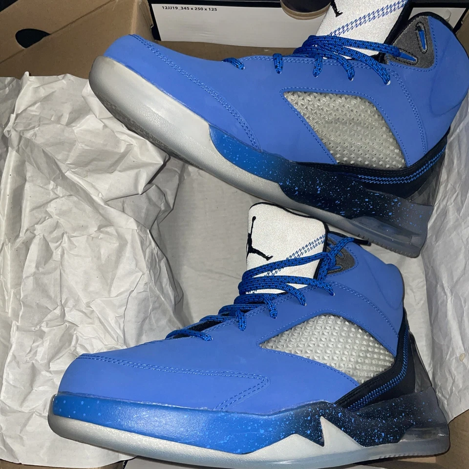 Size 9 - Air Jordan Flight Future Remix Blue - Image 4 of 4