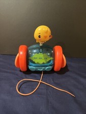 Fisher-Price Pull Along Elephant Rattle Flappy Ears Infant Toy