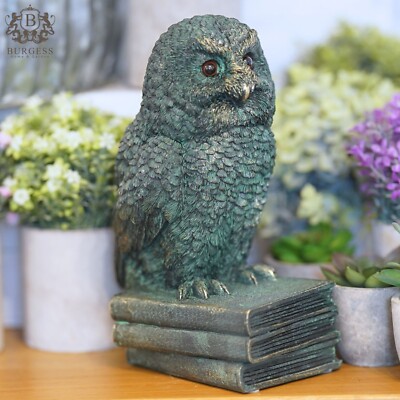 Schleiereule Buchstütze Harz Ornament | Home Indoor Bibliothek Statue Dekoration Buchstütze