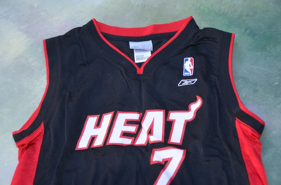 Camiseta de Colección Reebok NBA Miami Heat Lamar Odom #7 Talla Juvenil M. Foto 3 de 4