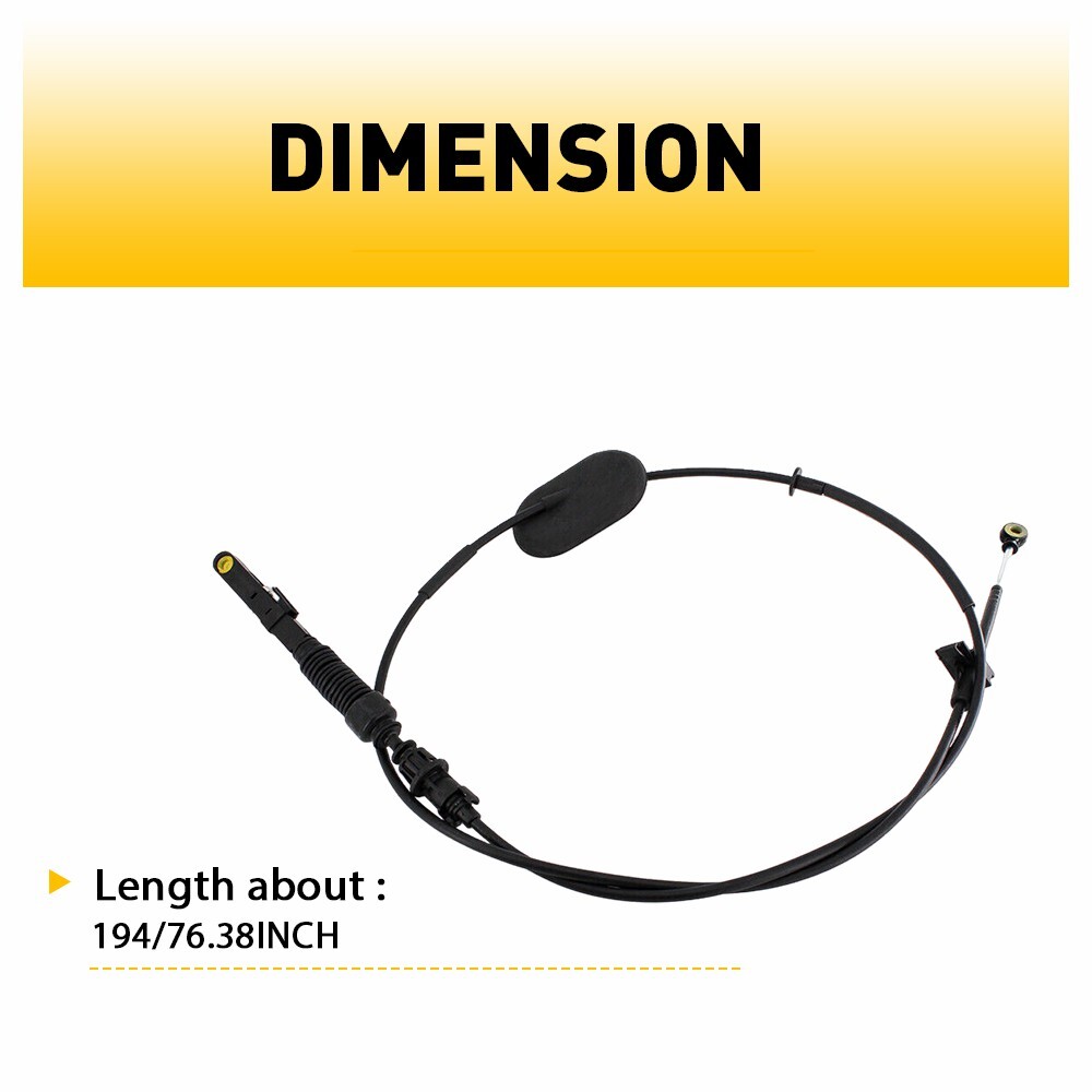 For 02-09 GM Envoy Trailblazer Auto Trans Shifter Shift Selector Cable 15785087