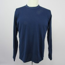 Vintage Patagonia Capilene Shirt Men's Medium Blue Long Sleeve Outdoor Usa Made