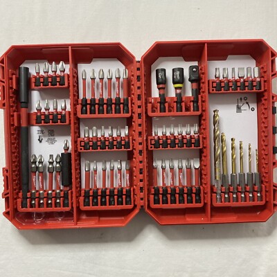 Milwaukee Tool 48-32-4097 60 Pc. Shockwave Impact Duty Drill And