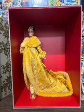 Mattel's Barbie Signature: GUO Pei Barbie Doll Wearing Golden-Yellow Gown