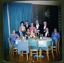 Jewish wedding - Vintage Stereo Realist Slide Menora Studios Kodachrome #515