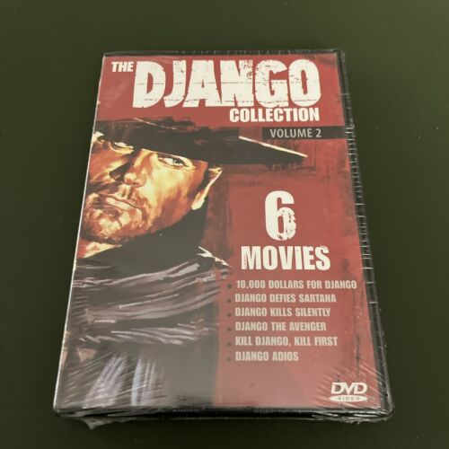 The Django Collection Volume 2 6 Movies DVD Brand New Sealed Western HTF