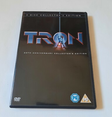 Tron DVD (1982) Jeff Bridges, Lisberger (DIR) 2 Discs Collector's Edition, R 2