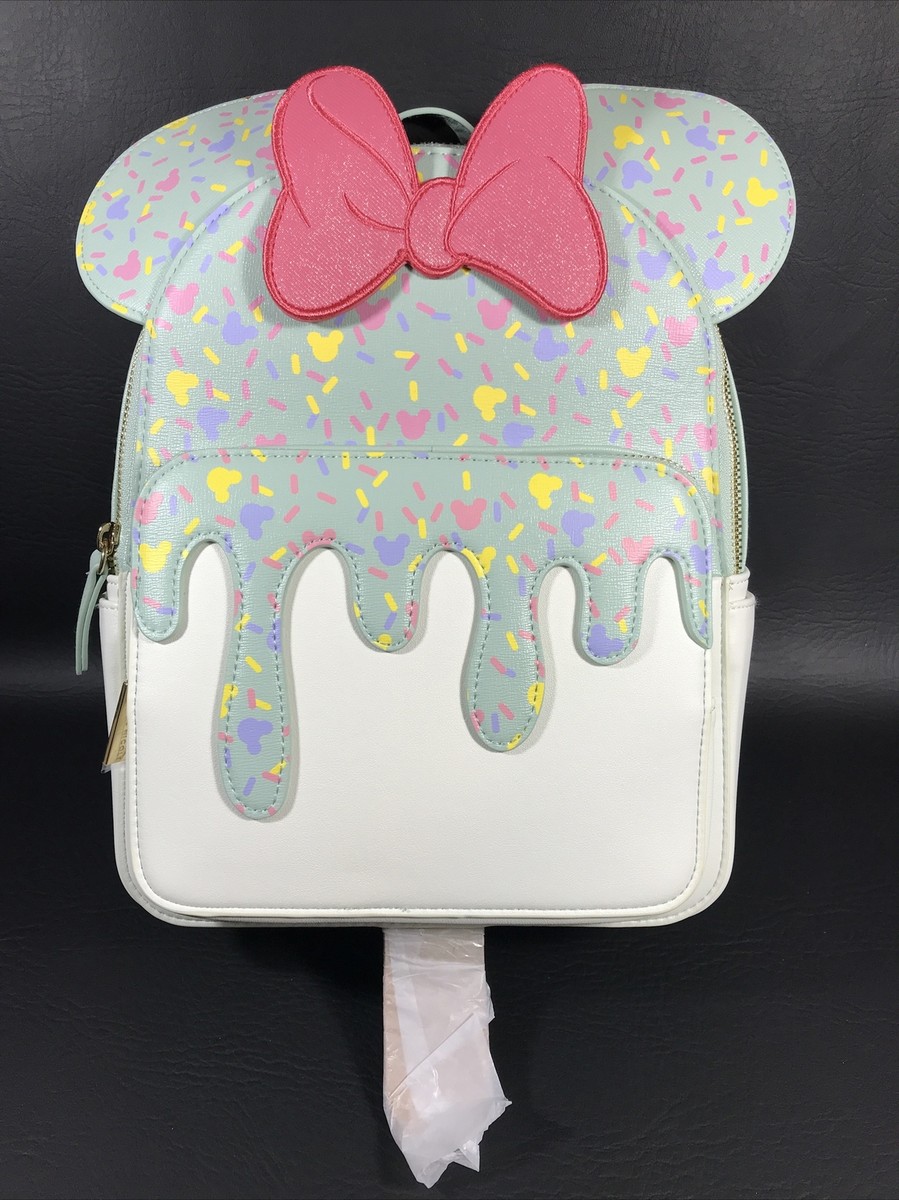 danielle nicole disney minnie mouse ice cream mini backpack NEW Danielle Nicole Disney Minnie Mouse Ice Cream Mint Mini Backpack