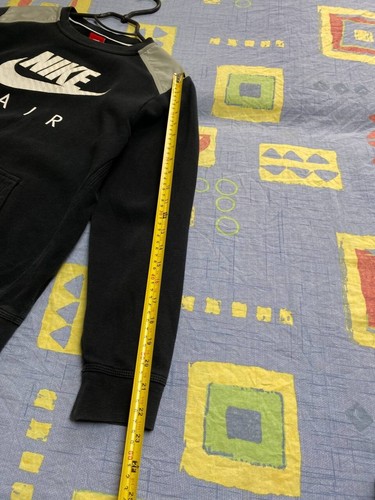 Vintage Nike Y2K Spellout Sweatshirt Big Logo Kids Boys - Picture 10 of 17