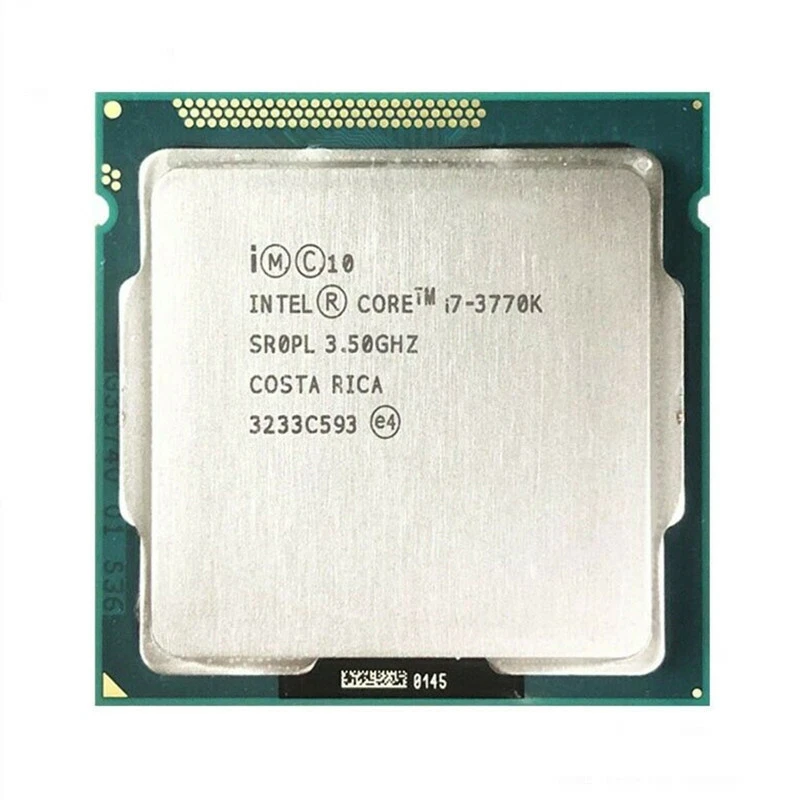 Intel Core i7-3770K Processor Model Computer Processors (CPUs) for