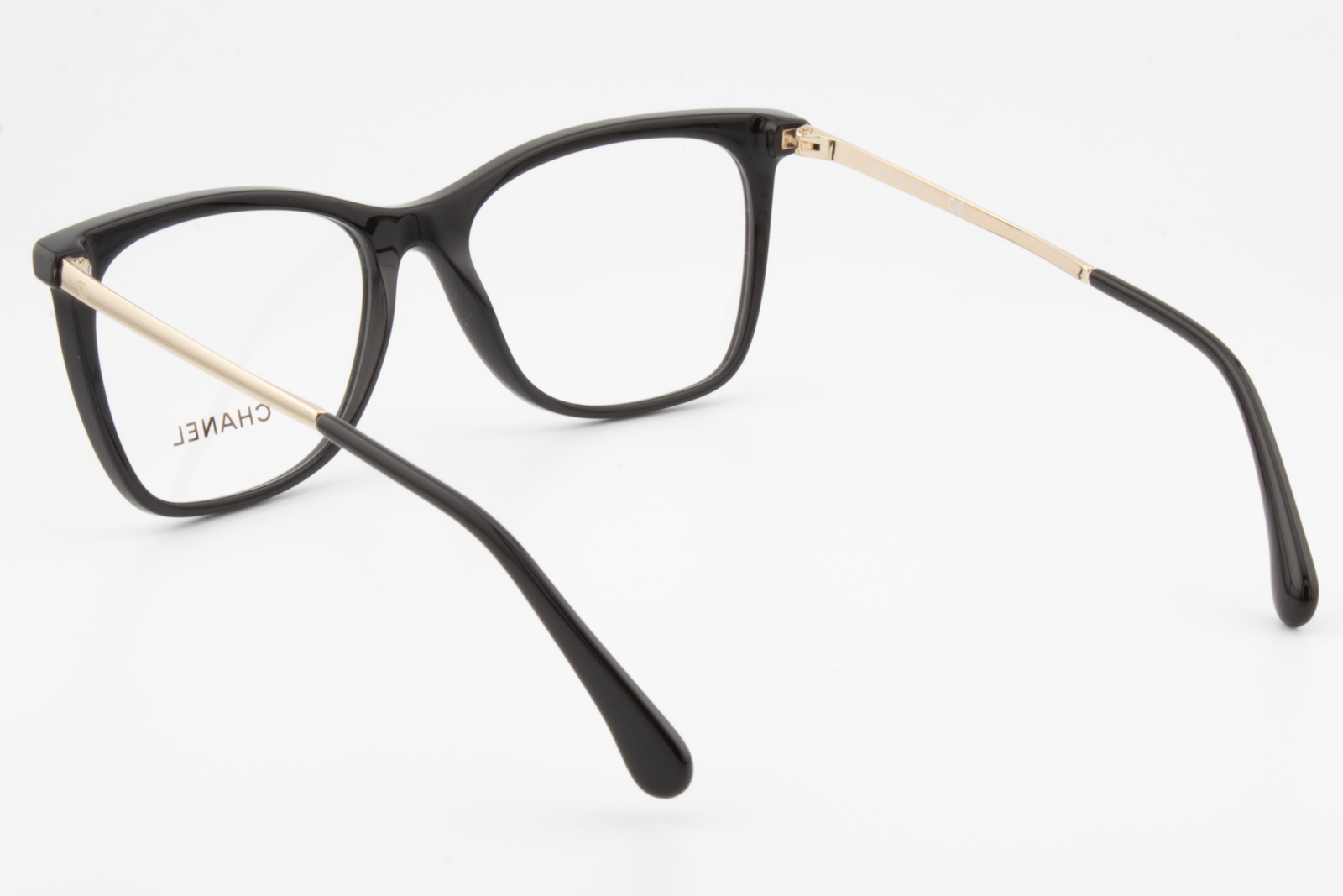 Chanel 3379 c.501 Female Oval Glasses Frames Black 54mm eBay