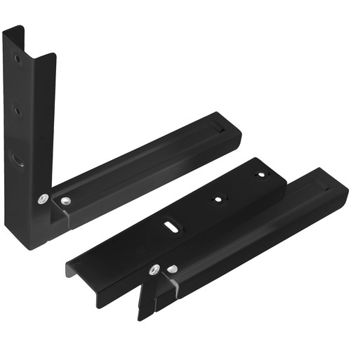 2x Microwave Brackets Cradle Adjustable Wall Mount Shelf Heavy Duty