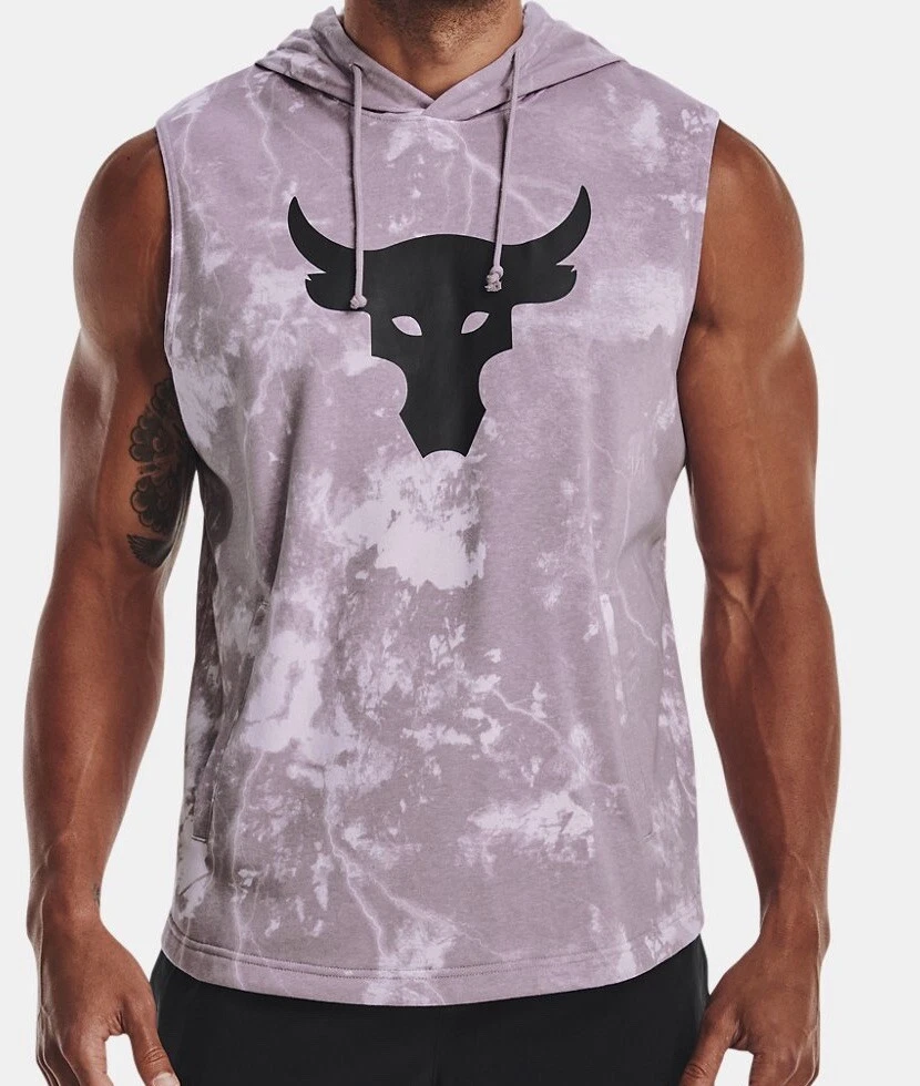 the rock hoodie sleeveless