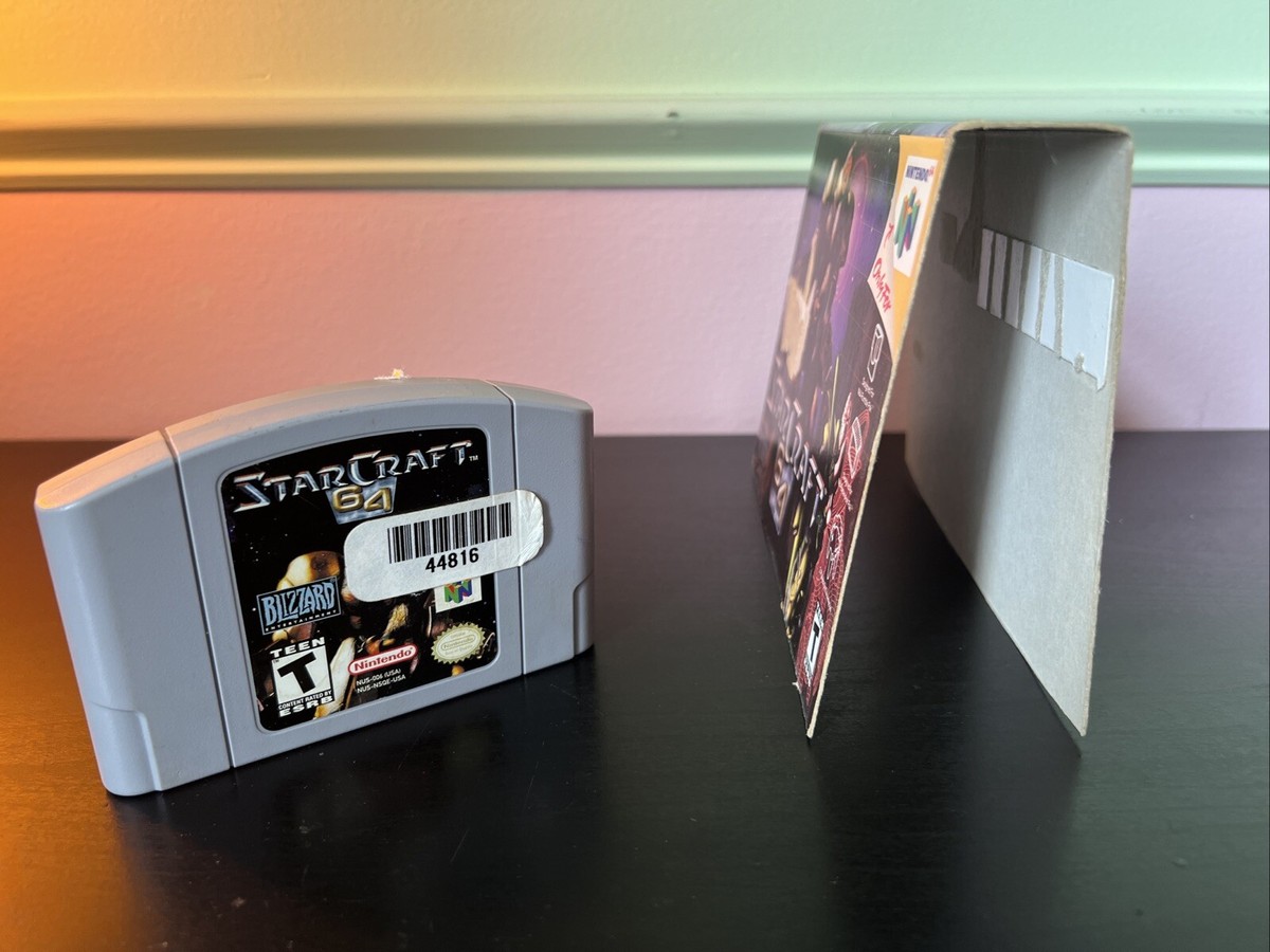 StarCraft 64 (Nintendo 64, 2000) 45496870492| eBay