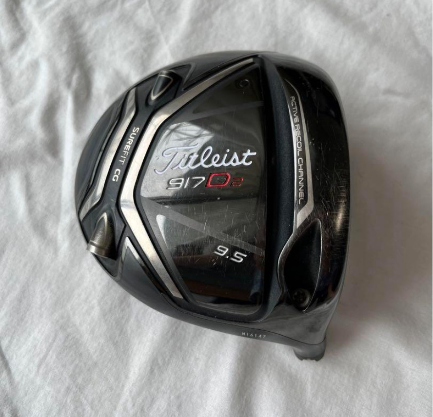 【Mint】Titleist 917 D2 9.5 ° Driver Head Only Right-Handed Used Japan
