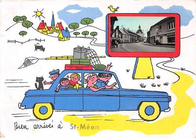 22 - SAN60424 - St Meen - Gut Angekommen - cpsm 10x15 CM