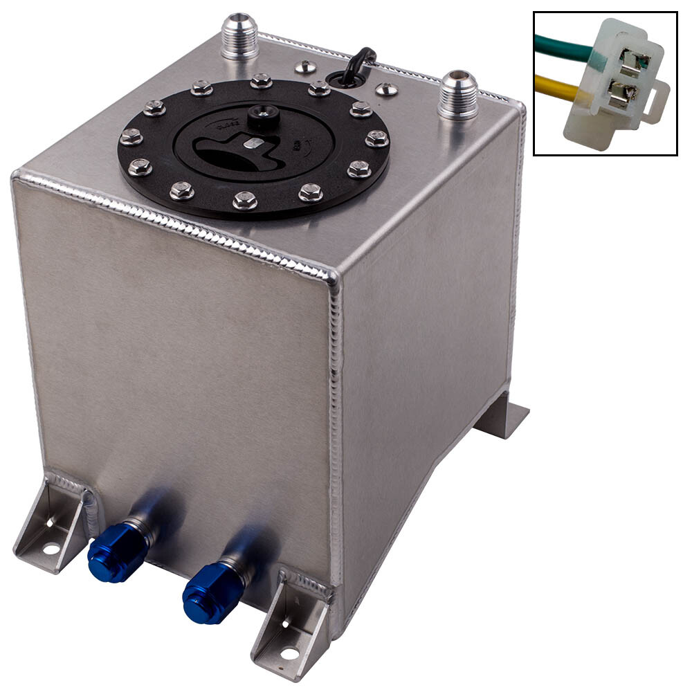 Réservoir de pile à combustible anti-tangage en aluminium de 9.5L avec bouchon étanche