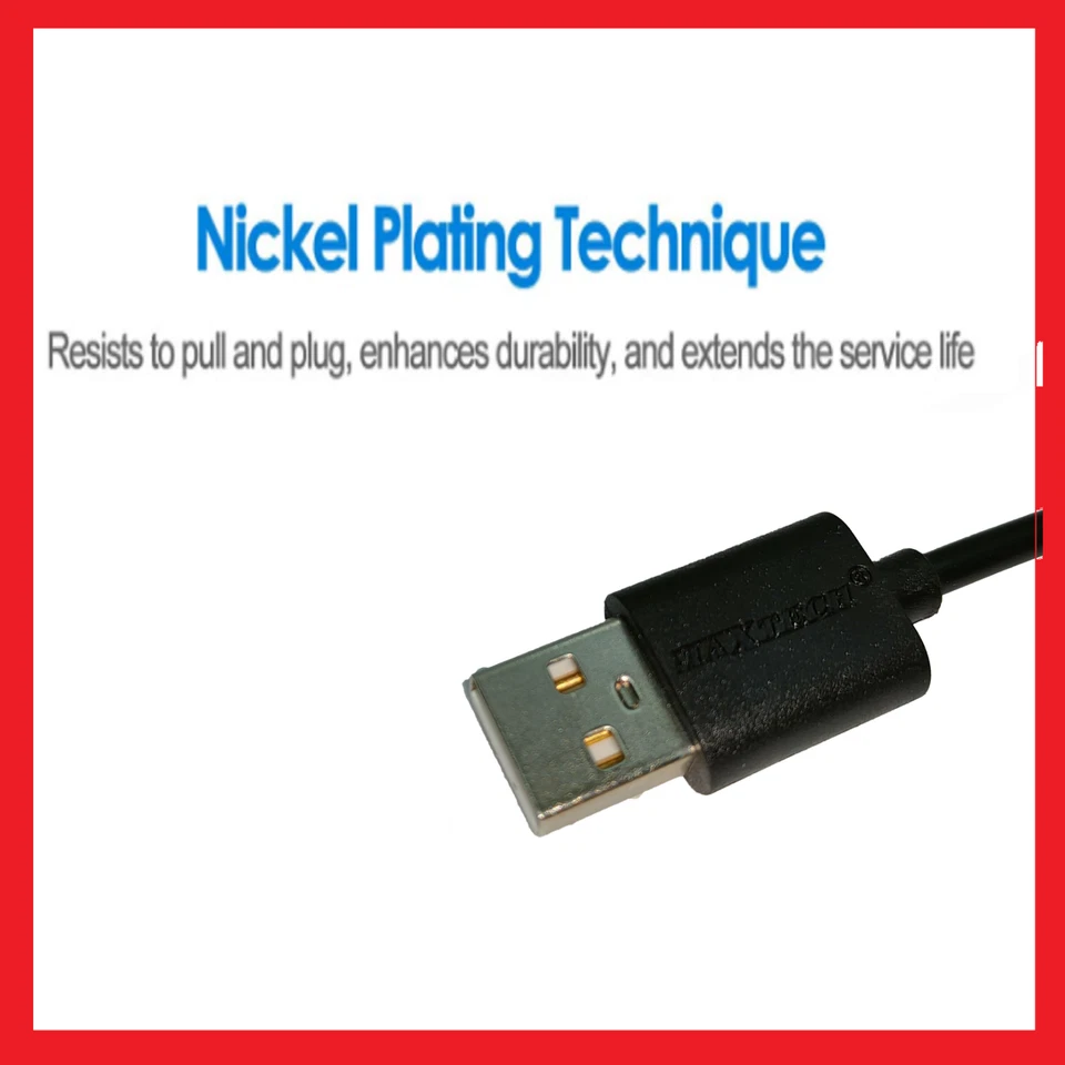 Prolunga USB 2.0 Tipo A Maschio Femmina Cavo Dati Computer PC Stampante HD Corto - Immagine 2 di 4